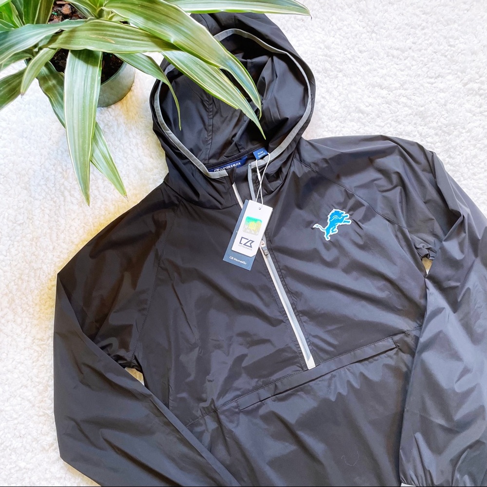 NWT // Black Cutter & Buck Lions pullover